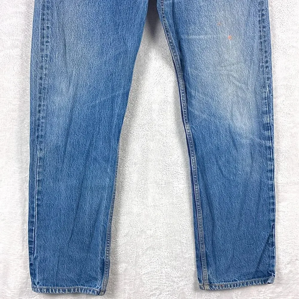 VTG Levis 501 XX Jeans Mens 36x36 (34x33) Faded Whiskered Button Fly Classic
